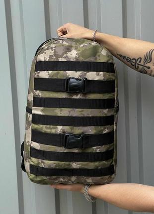 Рюкзак камуфляж зелёный | рюкзак мультикам | рюкзак милитари