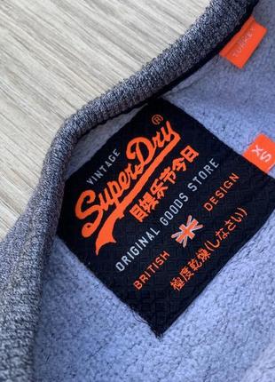 Светр superdry реглан кофта свитер лонгслив стильный  худи пуловер актуальный джемпер тренд4 фото