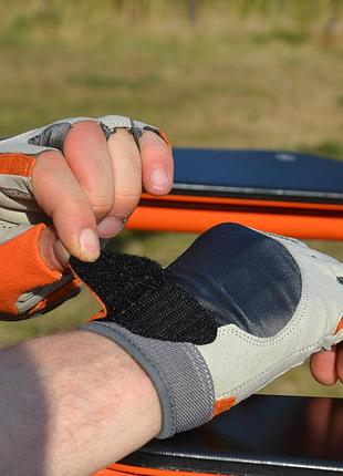 Перчатки для фитнеса спортивные тренировочные для тренажерного зала madmax mfg-850 crazy g...