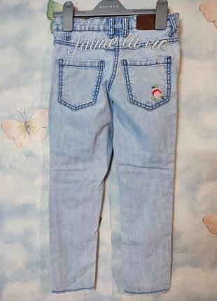 Классные джинсы с вышивкой2 фото