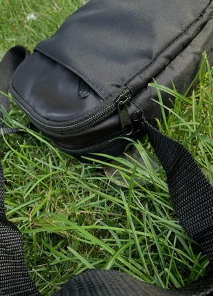 Сумка adidas чорна чоловіча сумка через плече адідас барсетка adidas на плече4 фото