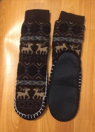 Шкарпетки вовни олені2 фото