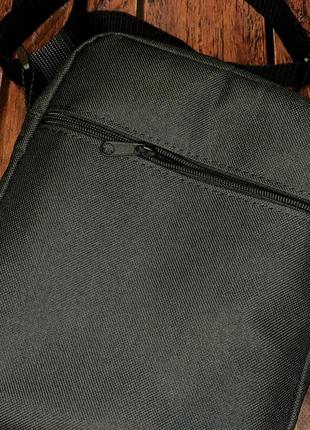 Сумка reebok черного цвета / мужская спортивная сумка через плечо рибок / барсетка reebok4 фото