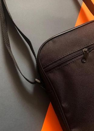 Барсетка puma  черная мужская сумка через плечо пума сумка puma6 фото