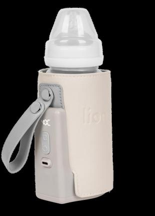 Подогреватель бутылочек lionelo thermup go plus beige sand