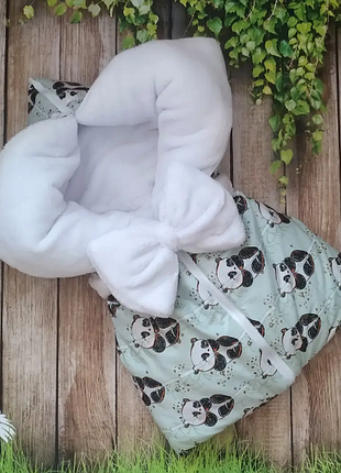 Конверт -одеяло на выписку трансформер , лето, деми, зима, разные цвета