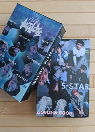 Lomo cards ломо карты stray kids 55 карт 5 star