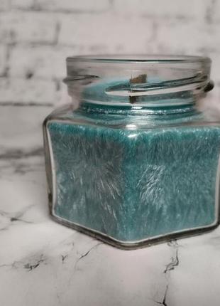 Свеча из пальмового воска в банке 100 мл