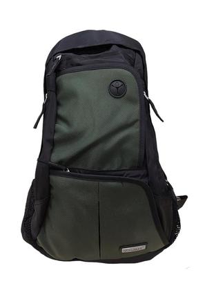 Чоловічий рюкзак onepolar grn 1295 green міський 25 літрів