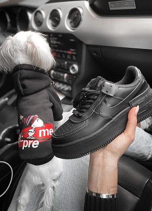 Кросівки nike air force shadow black 
кроссовки