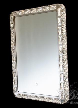 Зеркало со встроенной подсветкой и сенсорным управлением b2836-700x500