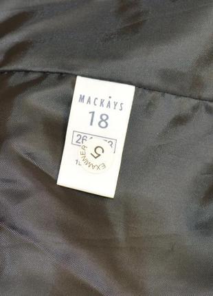 Брендовый черный пиджак жакет блейзер с карманами m&co лен вискоза этикетка5 фото