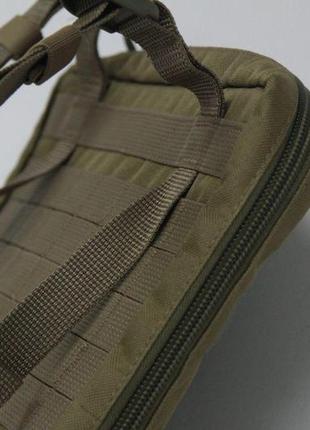 Тактична сумка під планшет / ноутбук cordura 1000d molle 21дюйм мультикам / олива10 фото