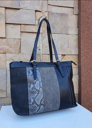 Женская сумка david jones paris / новинка любимого бренда 2023 италия5 фото