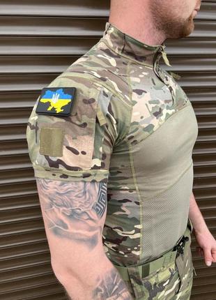 Армейский военный убакс летний с коротким рукавом han-wild мультикам s-3xl(полноразмерные)7 фото
