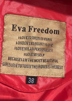 #156 пуховик. пухове пальто eva freedom