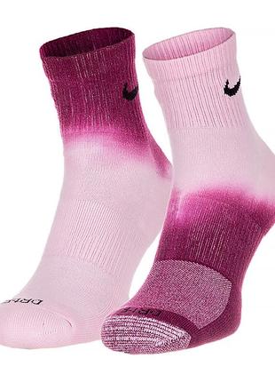 Жіночі шкарпетки nike u nk everyday plus cush ankle різнобарвний 38-42 (7ddh6304-908 38-42)