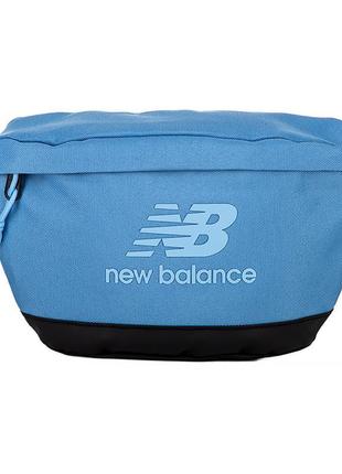 Сумка на пояс new balance athletics waist  голубой one size (7dlab23003her one size)