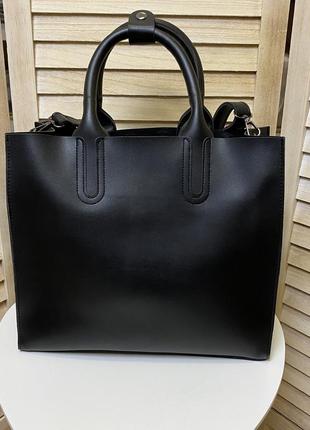 Вместительная черная женская сумка луи витон, городская сумка для женщин на плечо4 фото