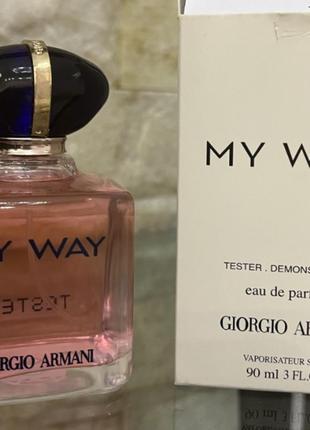 Giorgio armani my way 90 ml. - парфюмированная вода - женский - ( тестер)2 фото