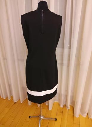 Черное тлатье трикотажное миди моделирующее. стрейч bel&bo раз.40-424 фото