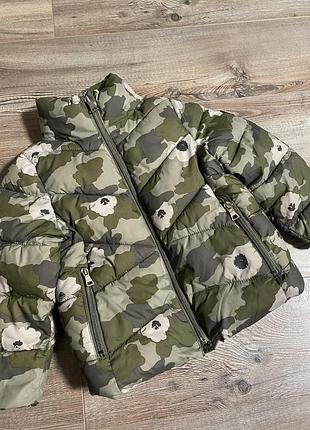 Курточка деми на флисе mango 3