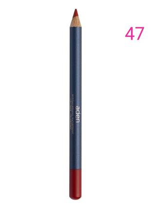 Карандаш для губ aden cosmetics lip liner pencil10 фото