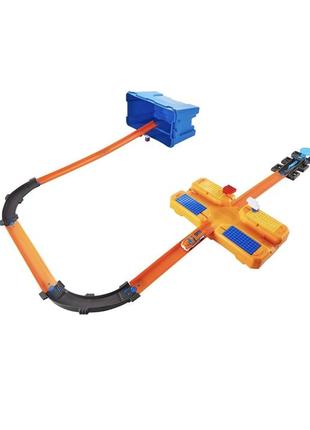 Hot wheels track builder stunt box3 фото