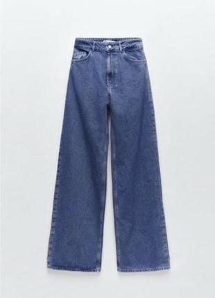 Джинсы палаццо zara 34 р.