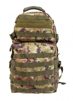 Тактичний штурмовий армійський військовий рюкзак sbb assault medio vegetato 40-50л італія1 фото