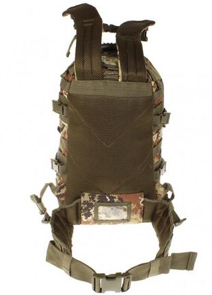 Тактический штурмовой армейский военный рюкзак sbb assault medio vegetato 40-50л италия8 фото