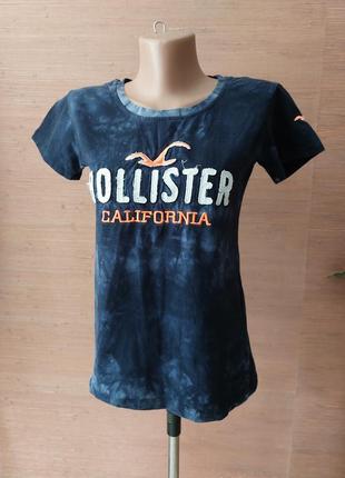 💛💙🩷 неординарная футболка hollister1 фото