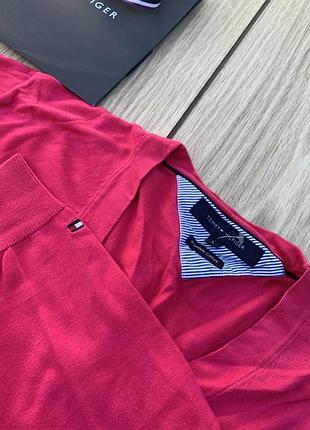 Светр tommy hilfiger реглан кофта свитер лонгслив стильный  худи пуловер актуальный джемпер тренд