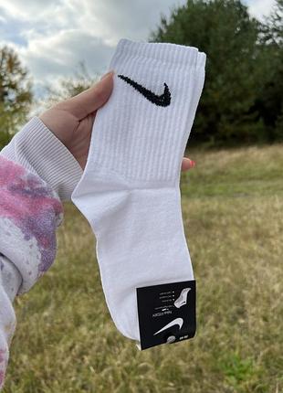 Носки nike носочки найк високі рубчик