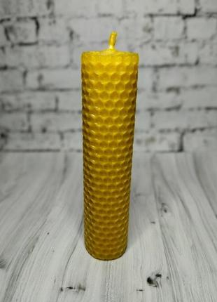 Свеча из вощины пчелиного воска 13/3
