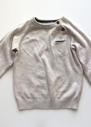 Стильный свитер лонгслив waikiki оригинал 12-18 месяцев не зара свитер кофта 80-86 см1 фото