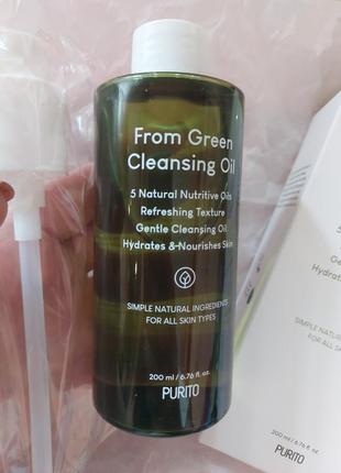 Гідрофільна олія для зняття макіяжу purito from green cleansing oil 200ml