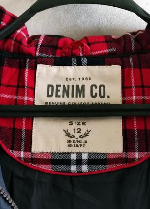 Теплая безрукавка жилет denim co размер m5 фото