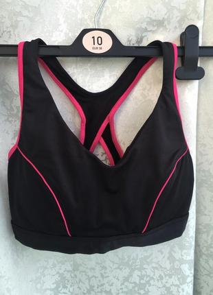 Спортивный топ р. m/s  бюстгальтер c чашечками  st bernard for dunnes  (nike adidas)