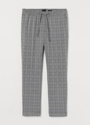 Штани з віскозою для жінки h&m 0766402-018 34 / xs сірий  77201