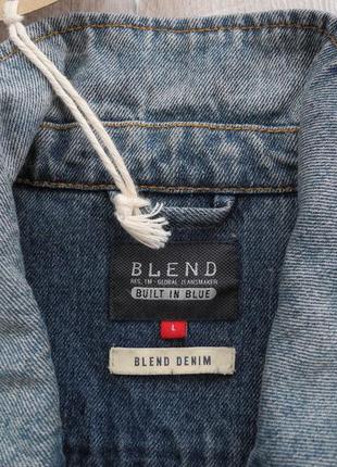 Куртка джинсова blend р. l ( нове )3 фото
