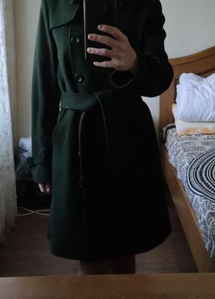 Пальто женское  с кашемиром и шерстью от uniqlo7 фото