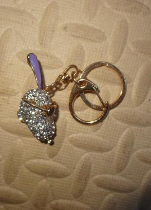 Красивый защип в виде собаки собачки