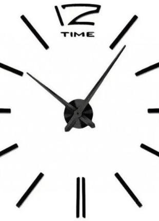 Настінний годинник 3d diy clock xz1271 фото