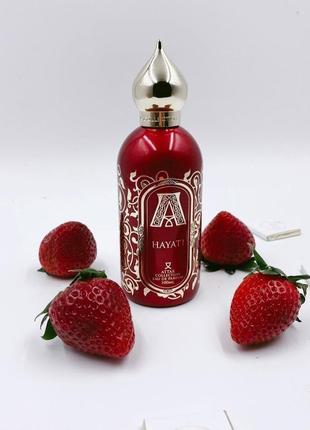 Солодкий стійкий аромат у стилі hayati attar collection,малина ваніль