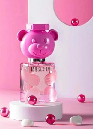 Духи жвачка москино в стиле moschino toy 2 bubble gum,сладкие,туалетная вода