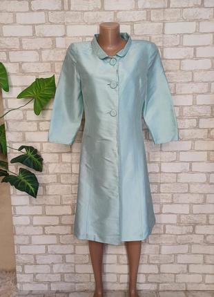 Новая легкая туника со 100 % шелка в с переливами в цвете мята, размер с-м