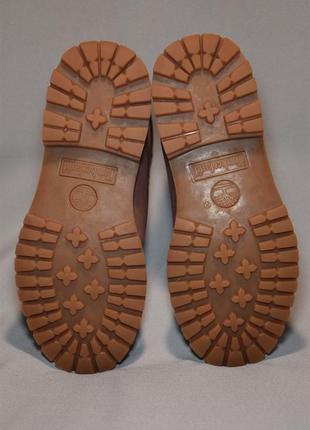 Ботинки timberland waterproof женские кожаные. оригинал. 37 р./23 см.6 фото