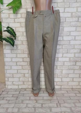 Новые легкие стильные мужские брюки/штаны в светлом цвете беж, размер 3-4хл