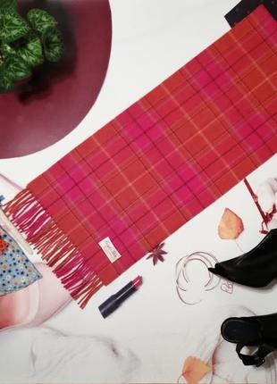 Красивый шарфик eagles glen, натуральный кашемир